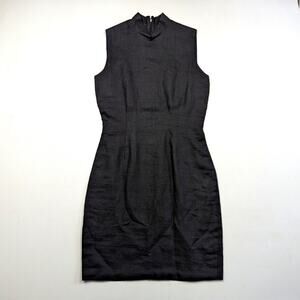 Vintage Sylvia Heisel Dress Women's Size XS LBD Black Shift